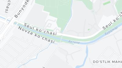 Hotel location map