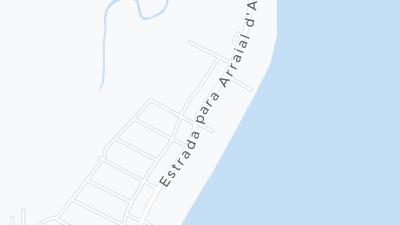 Kaart met de situering van het hotel