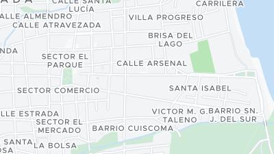 Hotel location map