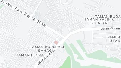 Hotel location map