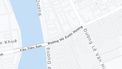 Hotel location map