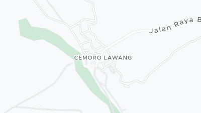 Mapa de localização do hotel