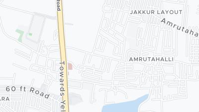 Hotel location map
