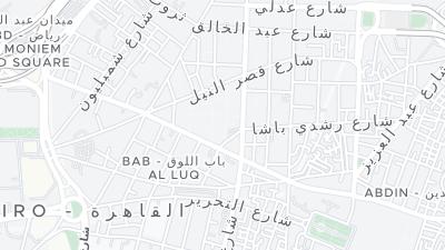 Hotel location map