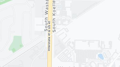 خريطة موقع الفندق