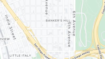 Hotel location map