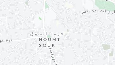 خريطة موقع الفندق