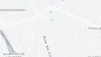 Plan de localisation de l'hôtel