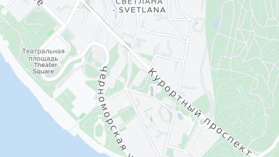 Карта локализации отеля