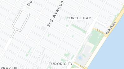Hotel location map