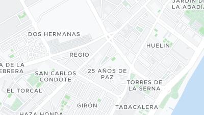 Hotel location map