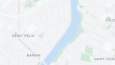 Hotel location map