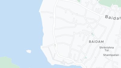 Mapa de localização do hotel