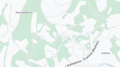 Hotel location map