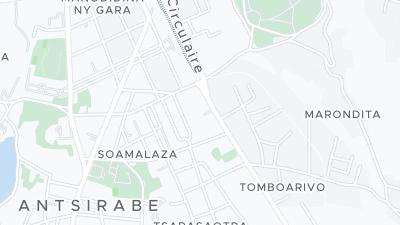 Hotel location map