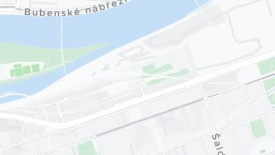 Mapa de localização do hotel