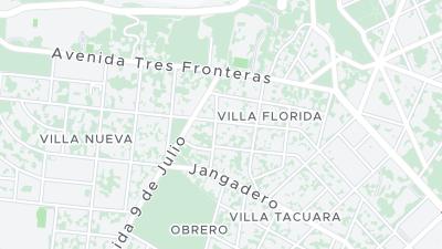 Hotel location map