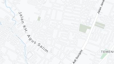Hotel location map