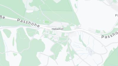 Mapa de localização do hotel