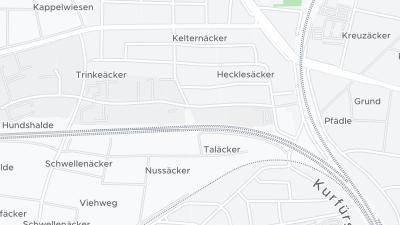 Hotel location map