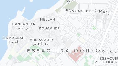 Hotel location map