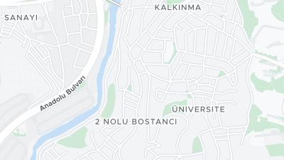 Hotel location map
