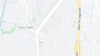 Mapa de localização do hotel