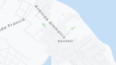 Hotel location map