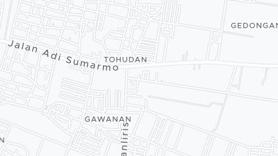 Mapa de localització de l'hotel