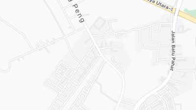 Mapa de localização do hotel