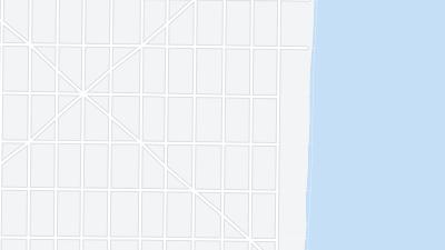 Kaart met de situering van het hotel