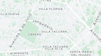 Kort over hotellets beliggenhed