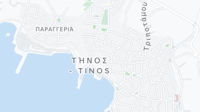 Hotel location map