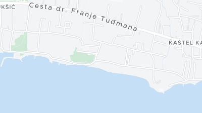 Hotel location map
