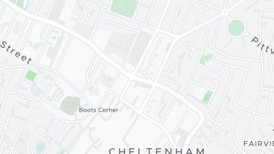 Hotel location map