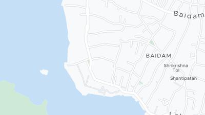 Hotel location map