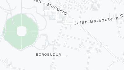 Hotel location map