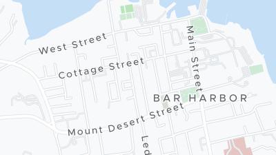 Hotel location map