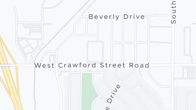 Карта локализации отеля