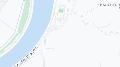 Kort over hotellets beliggenhed