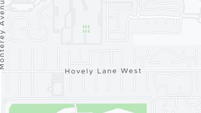 Hotel location map