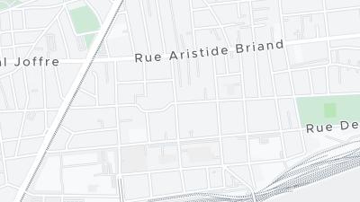 Kaart met de situering van het hotel