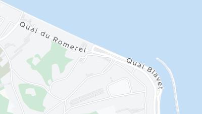 Hotel location map