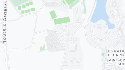 Hotel location map