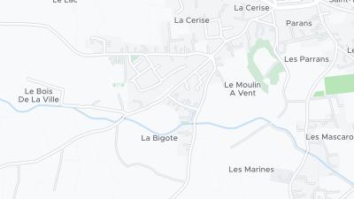 Карта локализации отеля