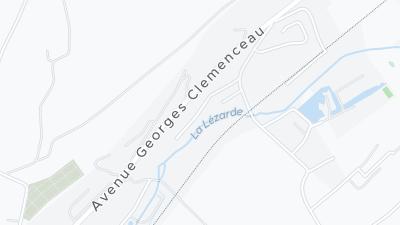 Visa hotellet på en karta