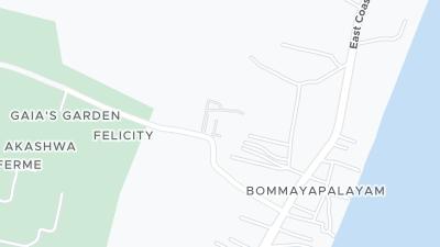 Plan de localisation de l'hôtel