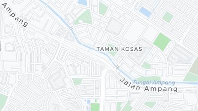 Hotel location map