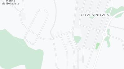 Kaart met de situering van het hotel