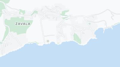 Hotel location map